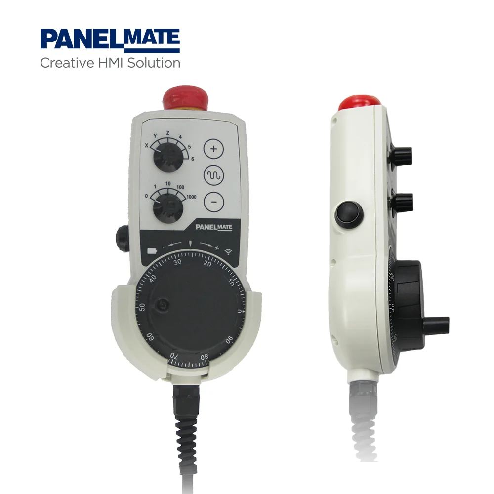 ZXY Model# HPS-31E-3K | EtherCAT Hand-hold Pendant Stations and Handwheel Euchner Reader Manual Pulse Generator( MPG )