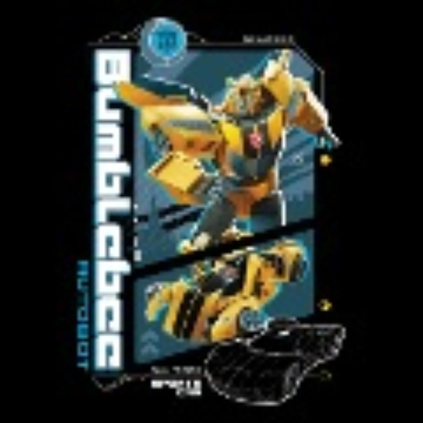 Transformers Earth Spark Autobot Bumblebee Mannen T-shirt premium T-shirt premium da uomo Camicia da crociera Camicia da crociera abbinata