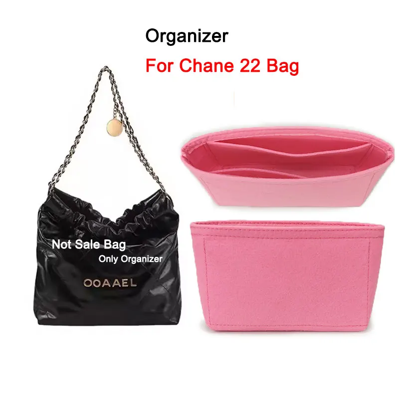 

Органайзер для хранения и организации вещей, вкладыш-органайзер для сумок Chanel 22 (мини, S, M, L), войлочный органайзер-вкладыш для сумки, формодержатель для внутренней отделки.