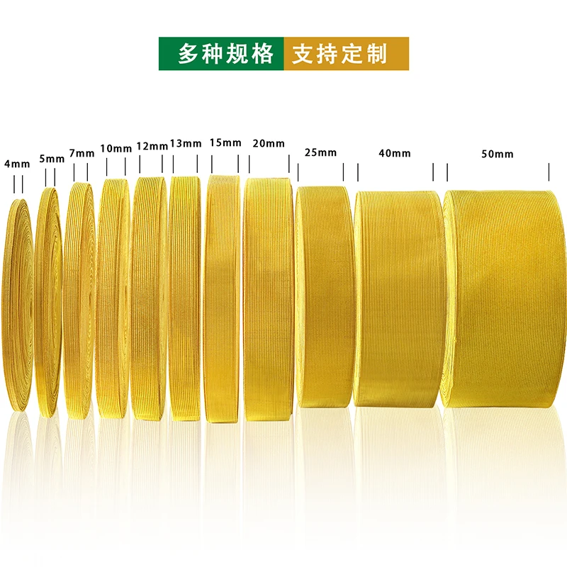 golden-plain-weave-braid-for-uniform-military-suit-coat-airline-mariner-packaging-ribbon-trim