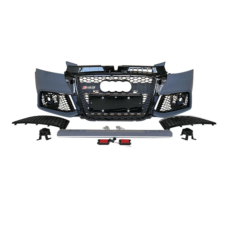 

Repack RS3 body kits For A3 S3 body kit front bumper grill 8P0807105EGRU A3 S3 bumper bodykit 2008 2009 2010 2011 2012 2013