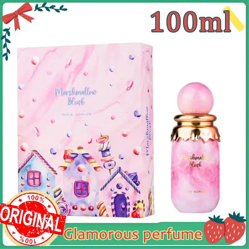 Perfume De mujer De malvavisco De esquina De 100ML, Eau De Toilette, aroma Floral De larga duración, Perfume fresco Natura
