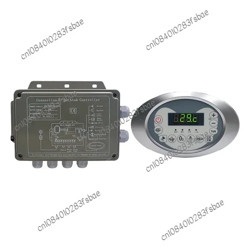 KL-818 Bathtub control box Massage Bathtub Spa Control Panel  Hot Tub Computer Controller Board System for Bathroom