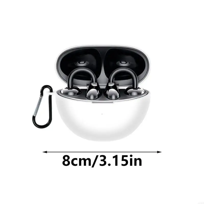 270b 방수 실리콘 이어 클립 가드 LCHSE 귀 클립 충전 박스 슬리브에 대한 완벽한 착용 및 쉬운 유지 보수 제공