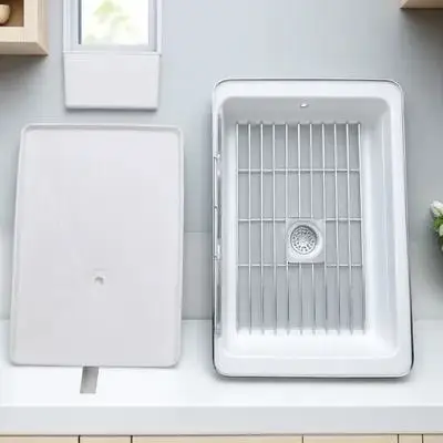 

1Set Dish Drying Rack Stainless Steel Cutlery Holder Kitchen Utensil Rack Detachable Dish Drainer Rustproof Kitchen Accessory