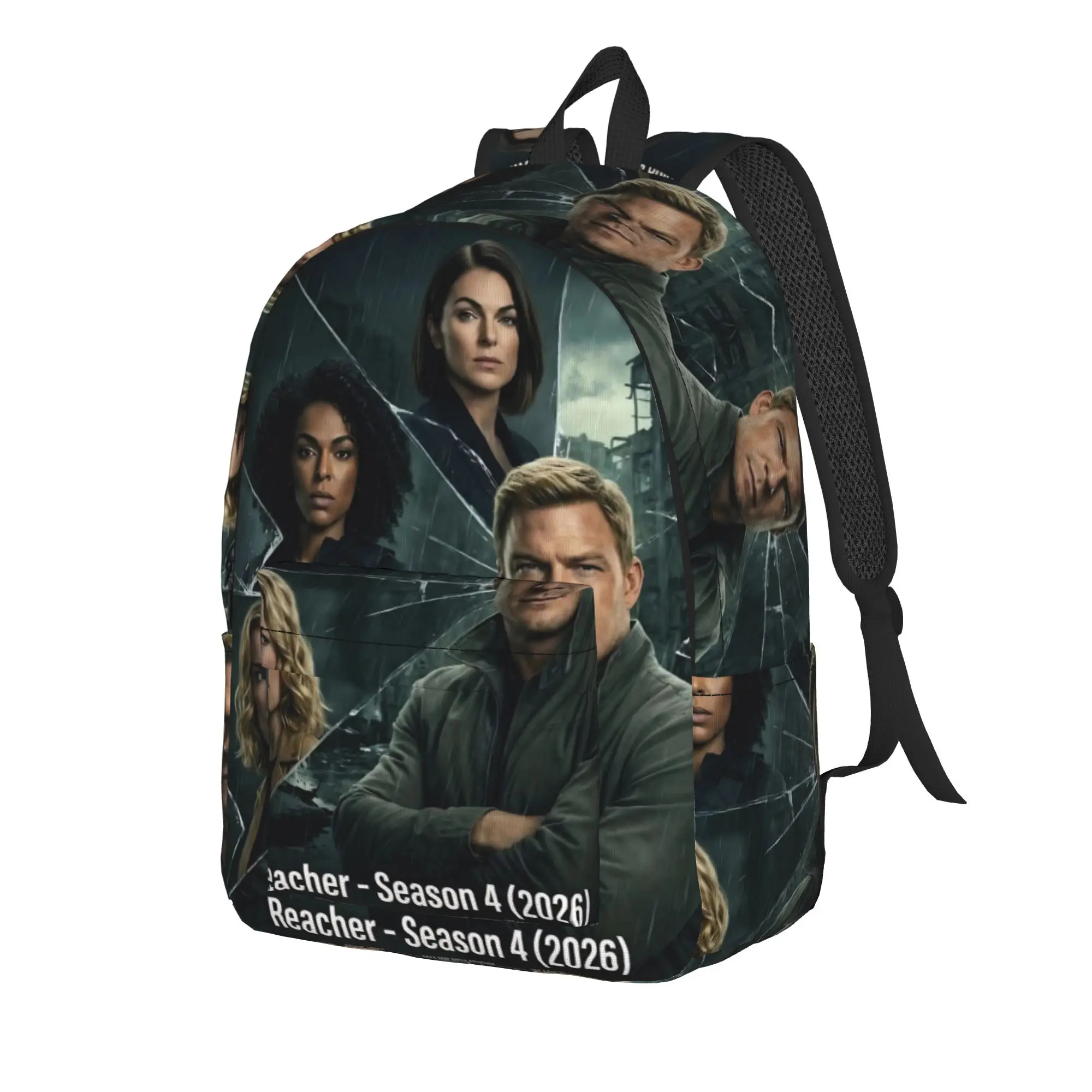 Reachers Movie Fashion Backpack Sports High School Work  Daypack for Men Women Laptop Shoulder Bag