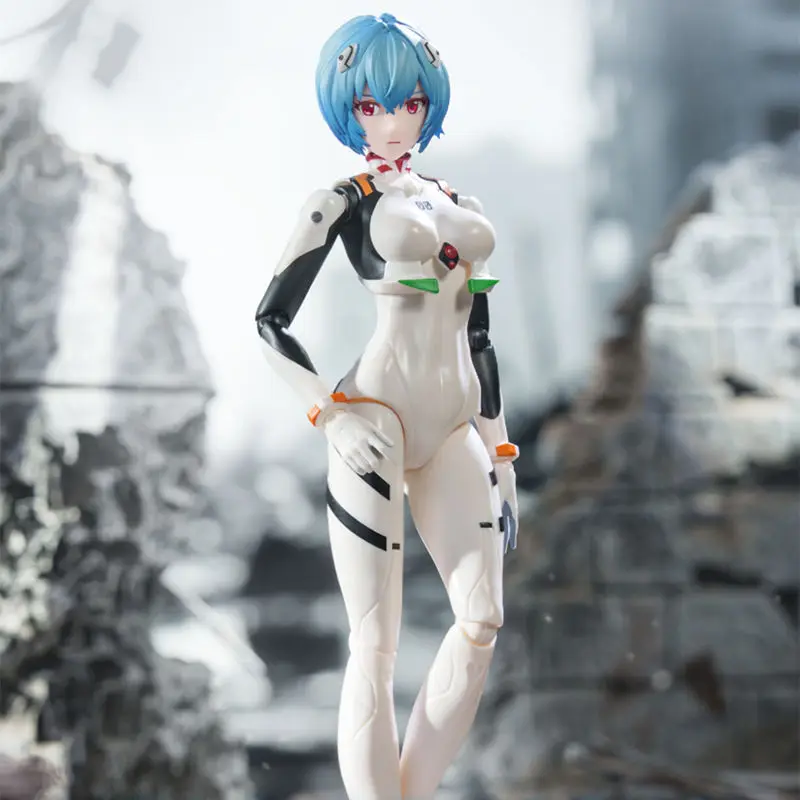 Blokees GENESIS EVANGELION EVA-00 Mari Makinami illustre EV05 figurines d'action modèle bloc de construction jouets enfants cadeaux de noël