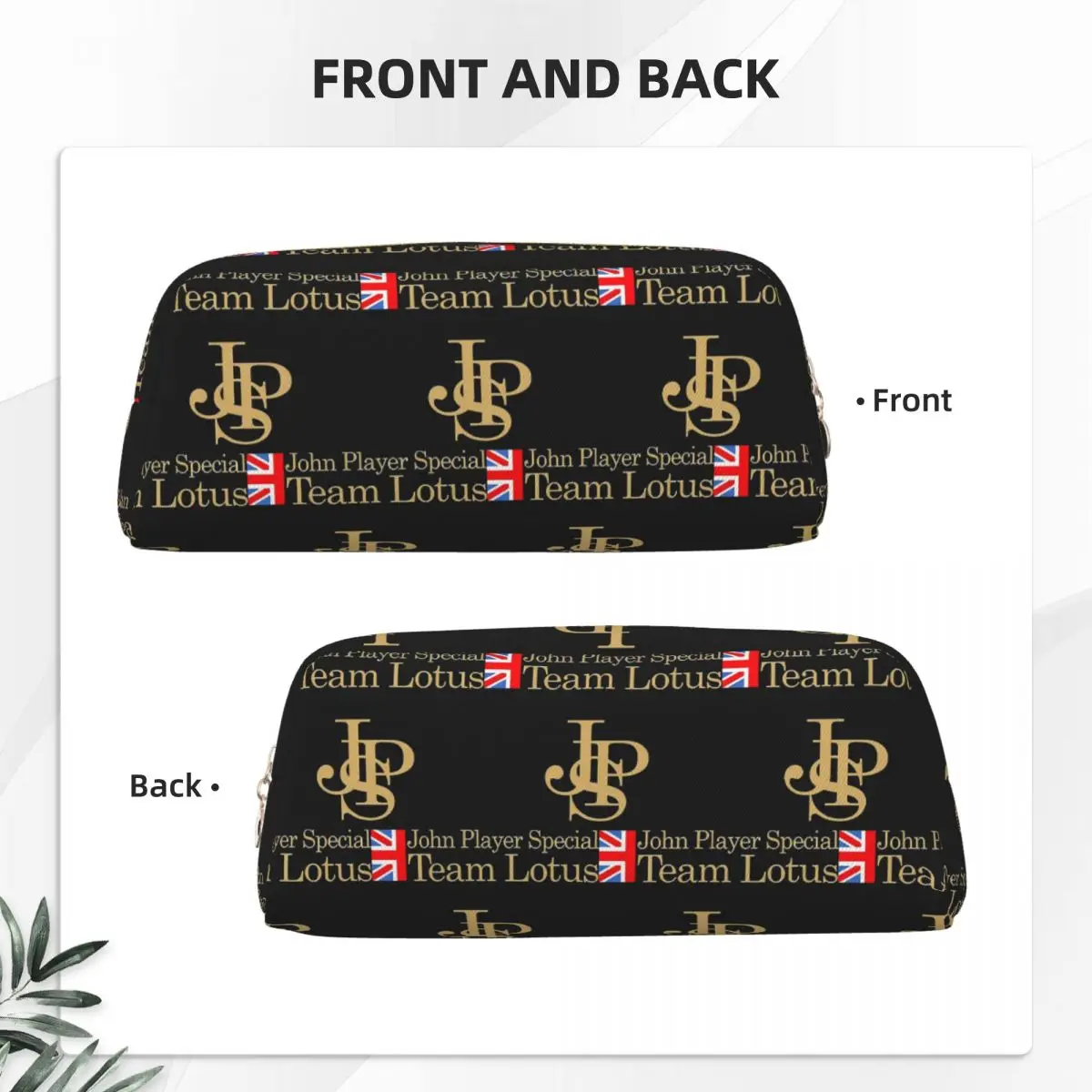 JPS John Player Special Pencil Cases for Student Gifts Pen Box Pencil Bag Pencil Pouch Pen Holder