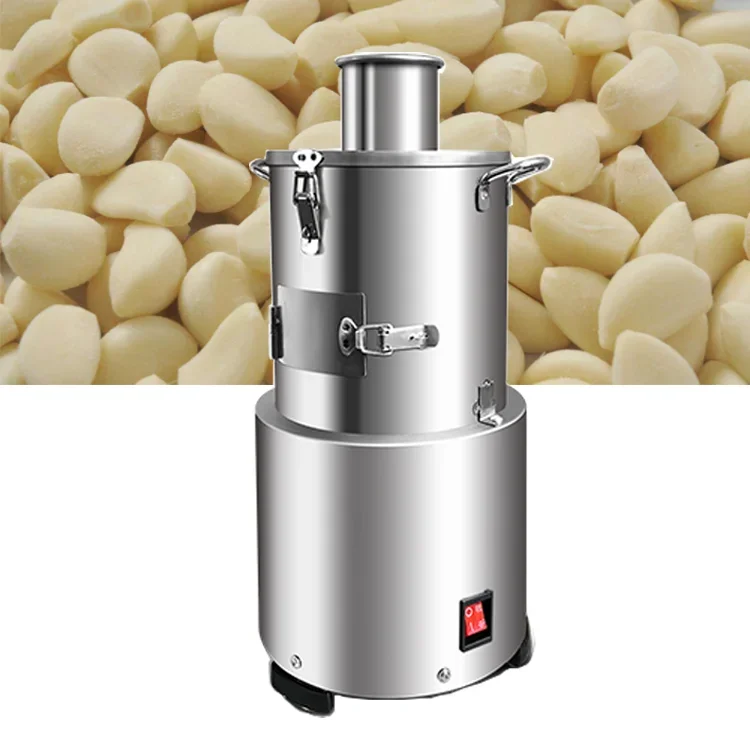 Strong power HORUS circular type whole dry garlic peeling machine for commercial