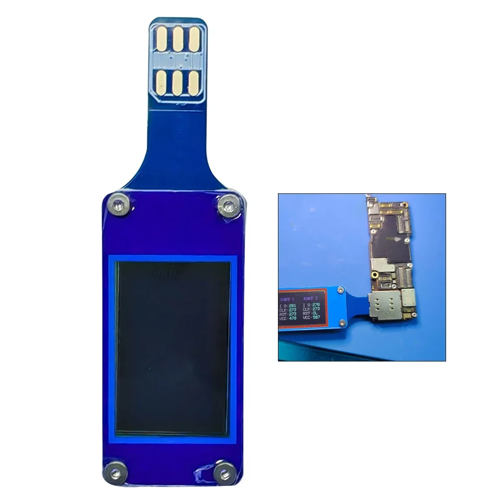 

Dual SIM Card Tester for Mobile Phone Repair Quickly Detects Module Faults and Signal Performance with Portable Design