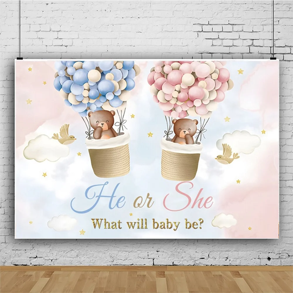 Gender Reveal Party Photograph - Photography Backdrop Muslin 评论和价格