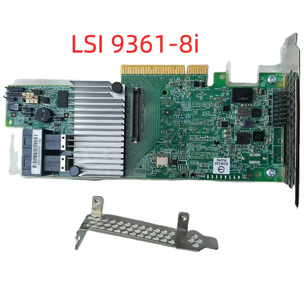 

Для карты LSI MegaRAID SAS 9361-8i Riad Card 1G Cache SAS Array Card 12 ГБ/с
