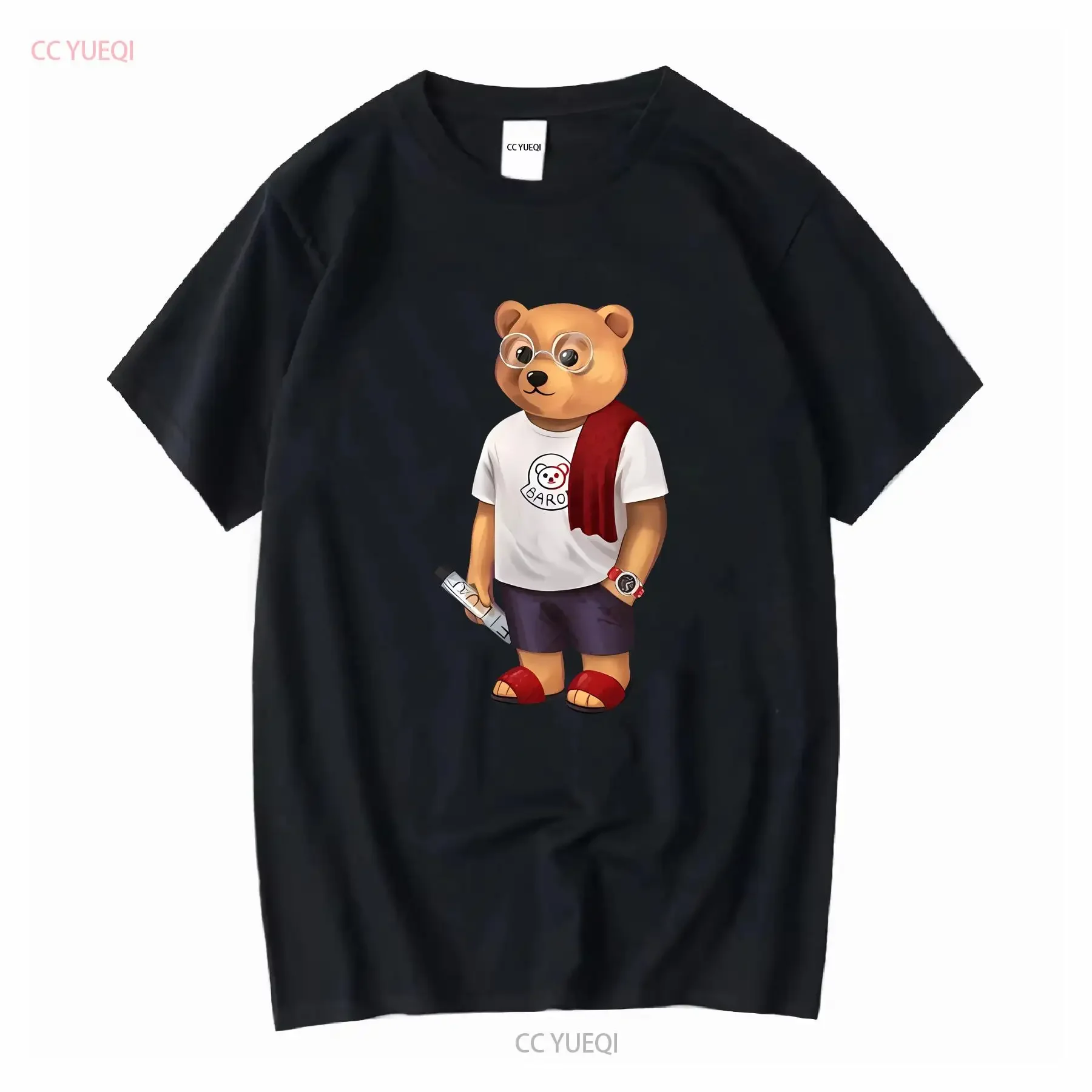 Camiseta BARON FILOU violeta Lviii uva orgánica brillante E2023 vintage lavado Unisex gráfico elegante estirado suave