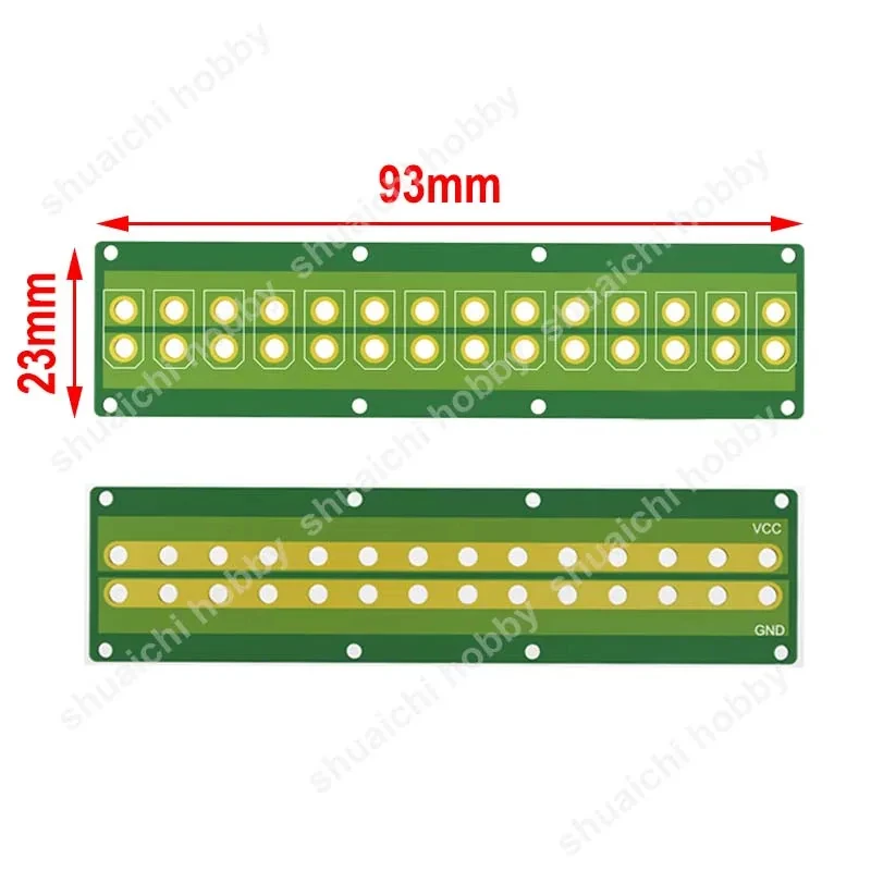 5PCS XT60 XT30 Parallel Charging Plate 10-Port PCB Welding Board Charger Distribution Boards for FPV Drone Airplane Lipo Battery