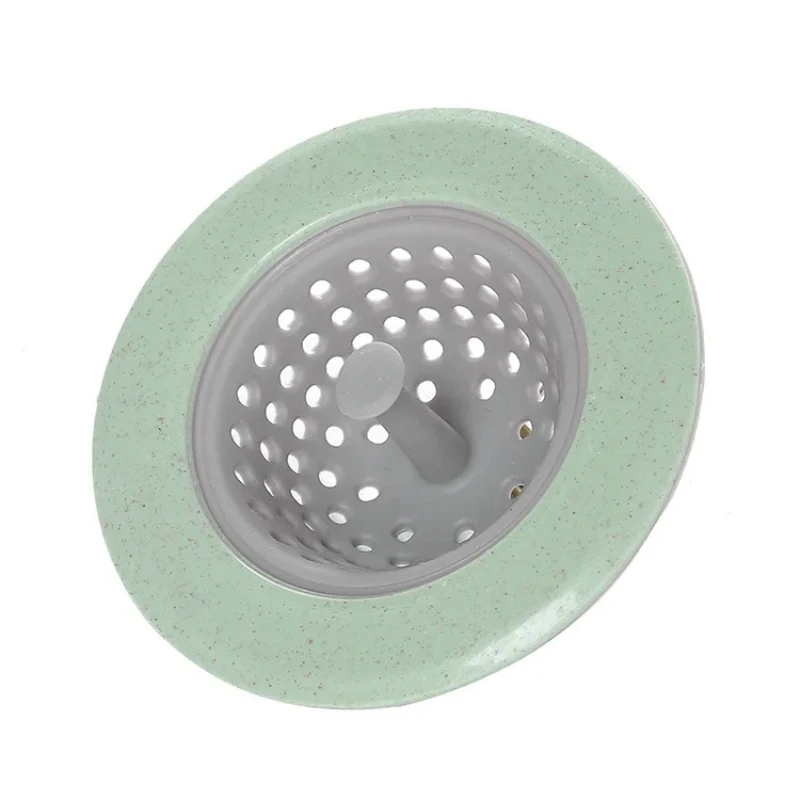 Sink Filter Tank Floor Drain Cover Hair Prevent Clogging Kitchen Sink Drain Plug Filter