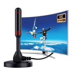 디지털 TV 안테나 증폭 Dab 안테나, 2000 마일 울트라 HDTV, Vhf/Uhf, 빠른 응답, 강력한 TV 안테나