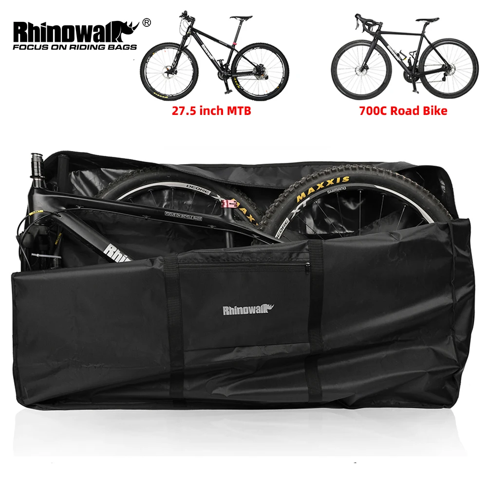 

Rhinowalk Bigycle Storage Bag MTB Carrying Bag 27.5 Inch 700c Road Bike Thicken Bike Carrying Box Protective Cover Accessories