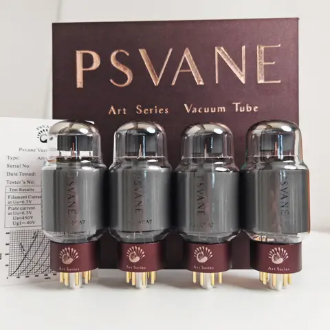 YNLIHONG PSVANE ART 6CA7 Tubo a Vuoto Aggiornamento EL34 EL34C EL34B 6P3P KT66 6V6 KT77 6CA7 HIFI Valvola Audio Amplificatore del Tubo Elettronico