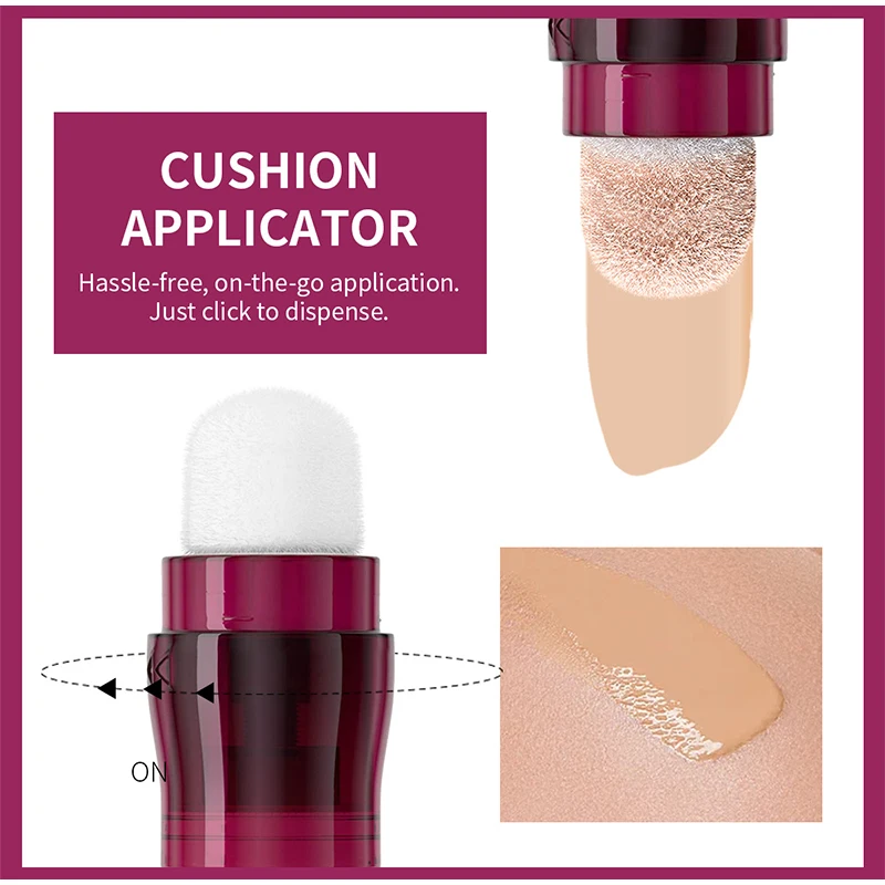 Corrector líquido de base, resistente al agua, hidratante, delicado, no fácil de quitar, maquillaje cosmético