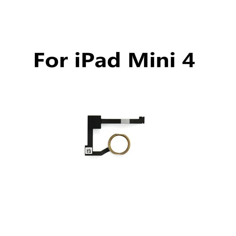 Fingerprint Scanner Home Return Menu Button Flex Cable Replacement For iPad Mini 4