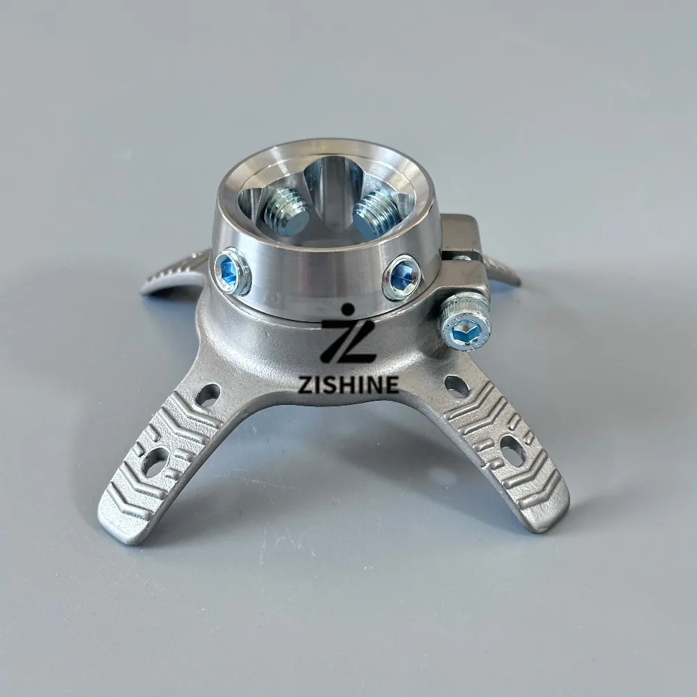 Female Four Jaws Adapter 4P43-SS 4P43-Ti Stainless Steel Titanium Prosthetic Socket Clamp Connector Artificial Limb Parts