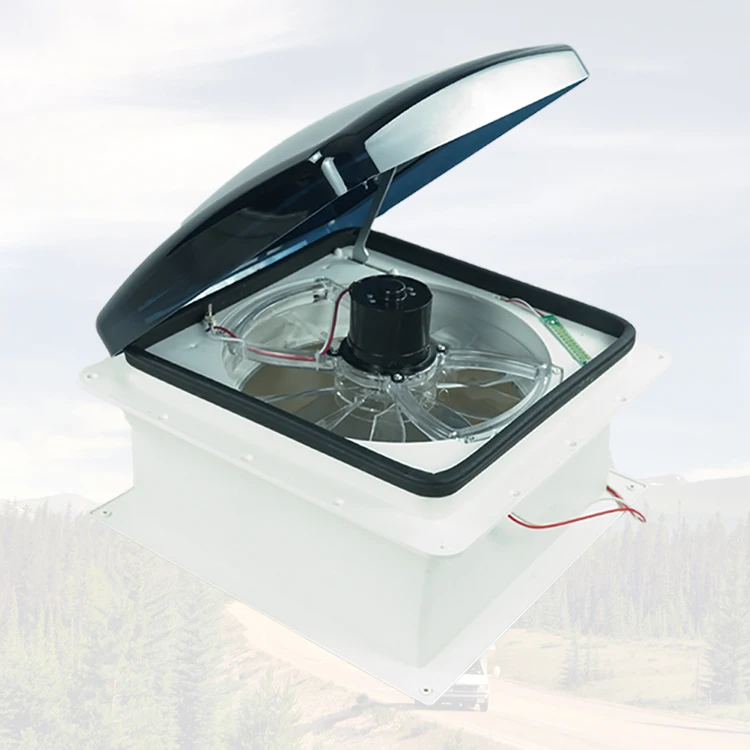Electric Roof Vent With Rain Sensor 400*400mm With Remote Control