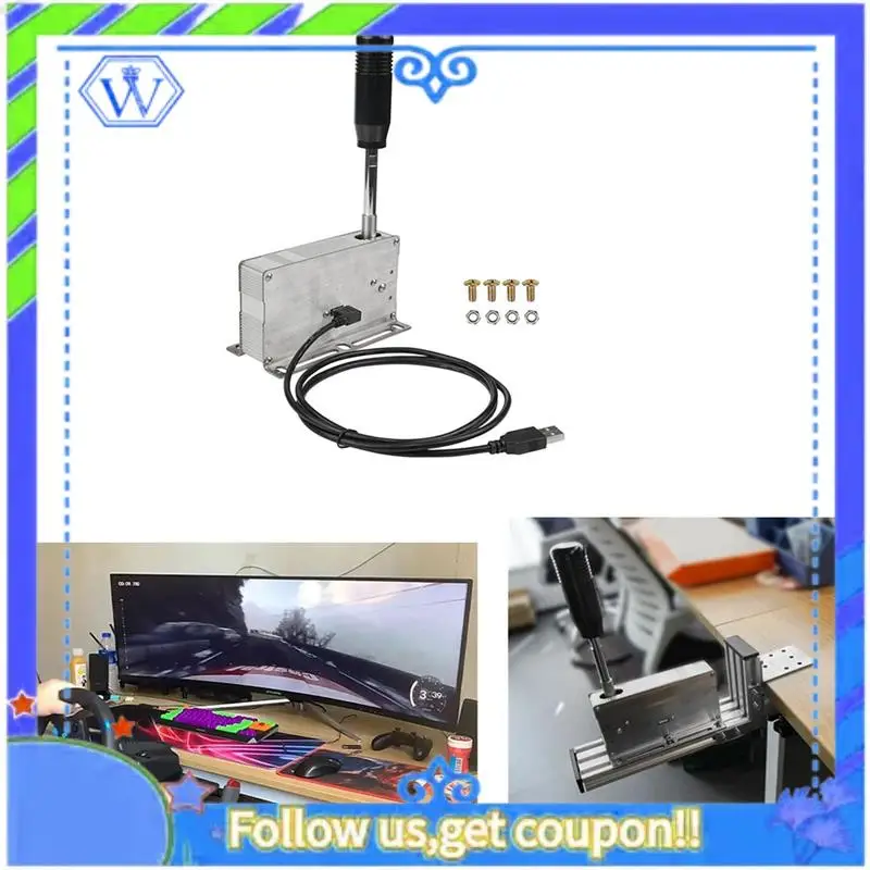 M46K-PC USB ألعاب السباق متتابعة شيفتر H والعتاد التحول سيم ل لوجيتك G25 G27 G29 G920 G923 Thrustmaster T300RS/GT T500 جزء