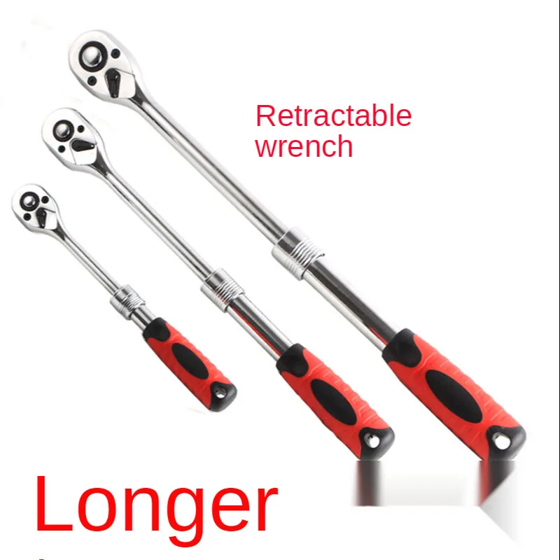 Ratchet Wrench For Socket 72 Teeth Scalable Car Repair Hand Tools