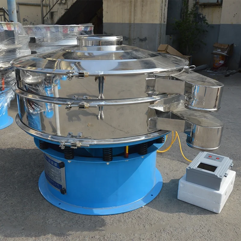 آلة المغربل المرشح الاهتزازي لصناعة FlourFood 400 شبكة مسحوق التلك الصباغ أصباغ مسحوق الجرافيت بالموجات فوق الصوتية