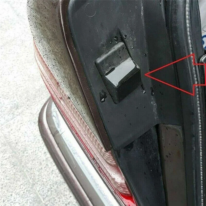 

A30P-4Pcs Car Rear Trunk Stop Buffers Mounting Kit For Mercedes-Benz E Class W124 A124 C124 S124 A1247580044 A1247580144