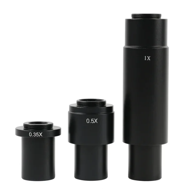 0,35X 0,5X 1X C-Mount pomocniczy adapter okularowy do obiektywu mikroskopu monokularowego XDC-10A 120X 180X 300X
