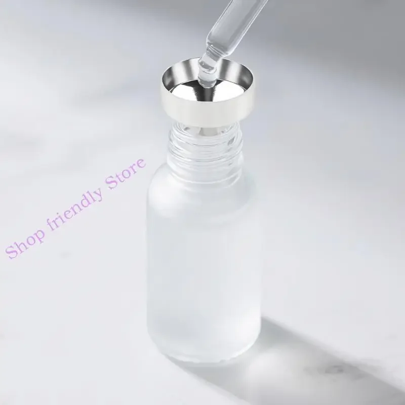 3 Pcs Metal Funnel Liquid Transfer Funnel Funnel for Liquids Cosmetics