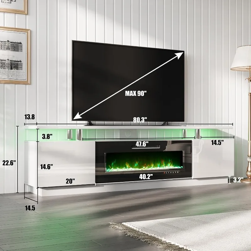 FireplaceTV Stand with 36