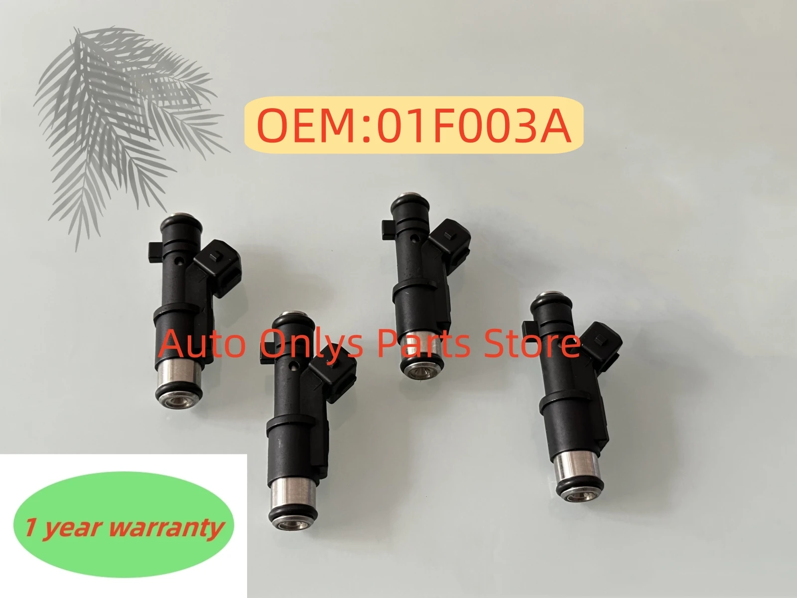 4pcs 01F003A 1984E2 Fuel Injectors 1984.E2 348004 75116328 For Peugeot 206 307 406 407 607 806 807 Expert Citroen 2.0/16V