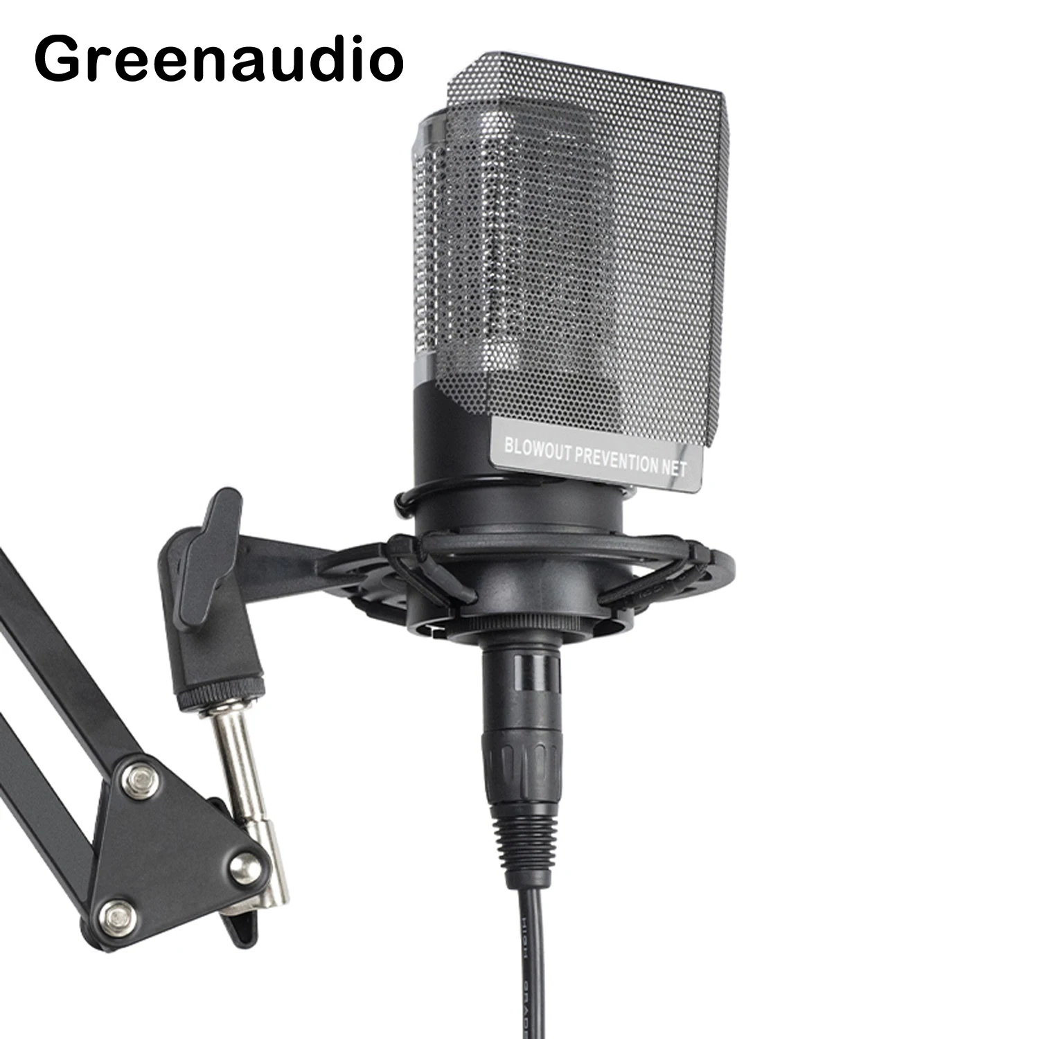 

GAM-ZX60 condenser microphone mobile phone computer external sound card mixer phantom power 48V microphone cross-border hot sale