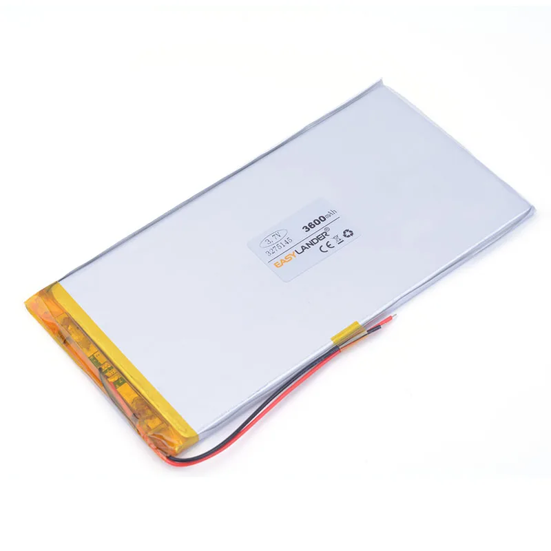 Tablet battery 3275145 3.7V 3600MAH A thin polymeric product Battery Tablet PC digital audio batteries battery Navigator