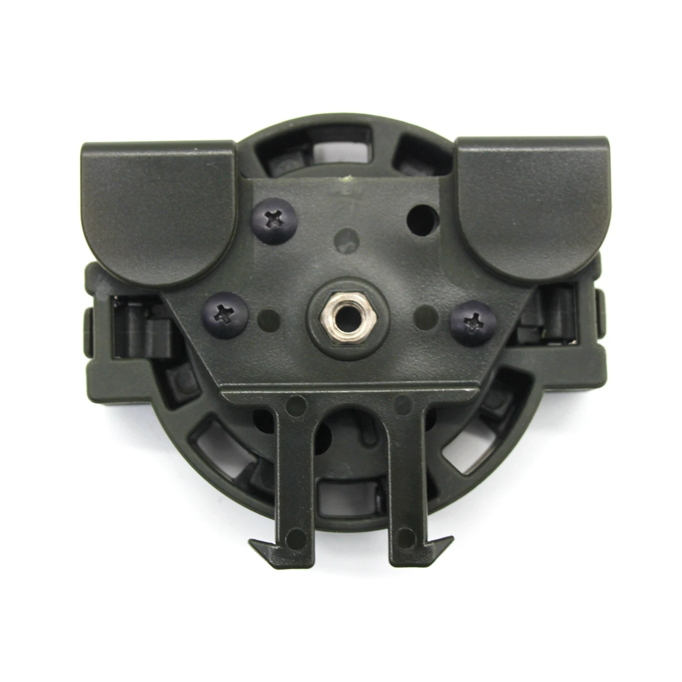 Tactical Gun Holster Adapter, Molle Attachment Plate, Pistola Case, Glock 17, 19, M9, Kit de Desconexão Rápida, Rotação 360