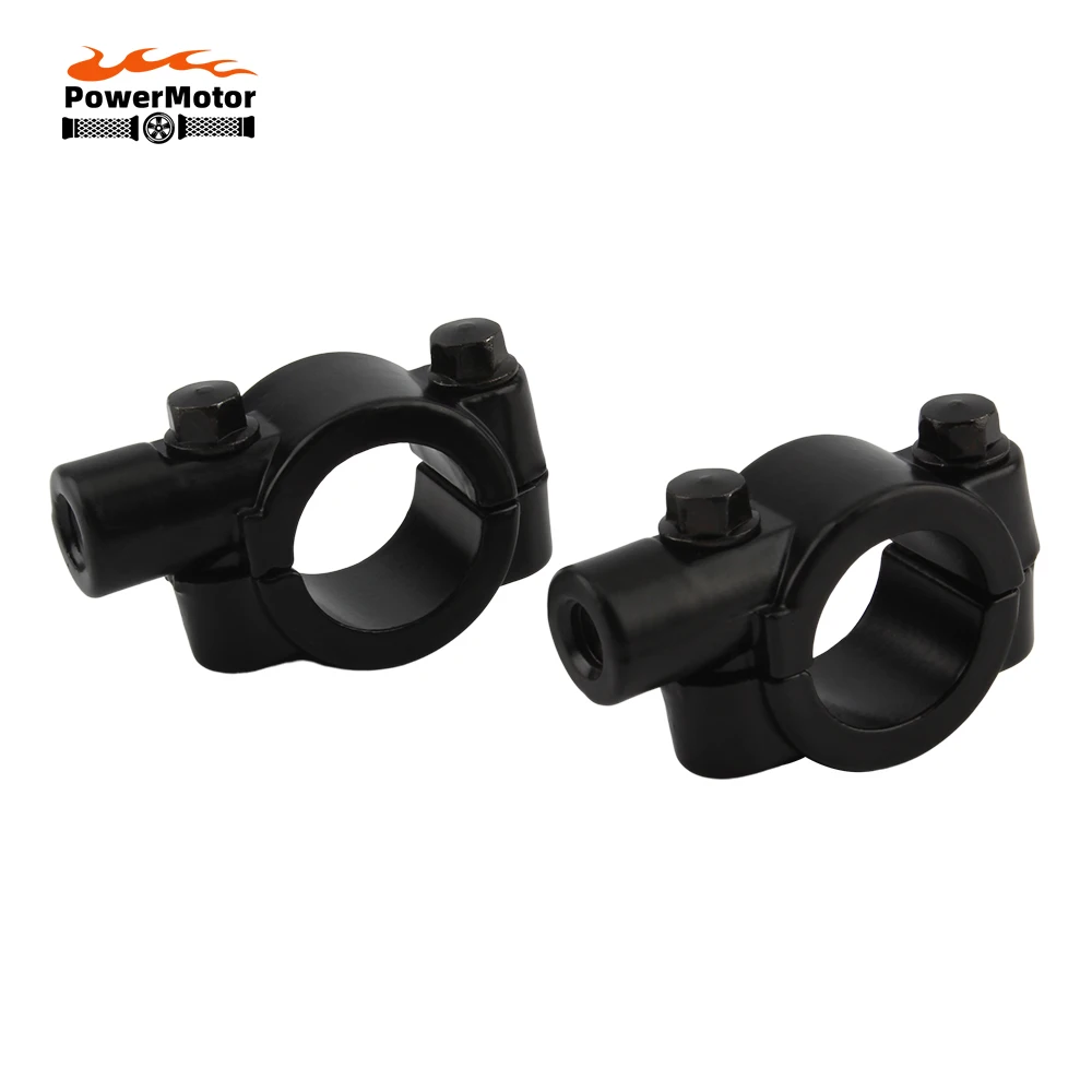 

Motorcycle Mirror Mount 8MM Universal Motorcycle Modified Rearview Mirror Seat Moto Mirror Bracket Adapter Handlebar Bracket