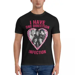 Men I Have One T Shirts O-One Direction Pure Cotton Clothes Funny Short Sleeve Crew Neck Tees Party T-Shirt