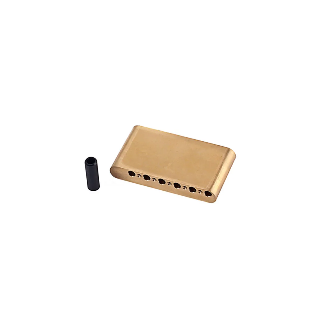 Peningkatan Blok Tremolo Kuningan Baru 2025 Peningkat Resonansi & Penopang Kelas Studio untuk Mim Stratocaster