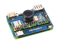Nano Base Board (C) for Raspberry Pi Compute Module 4, Same Size as the CM4, Onboard 8MP Camera