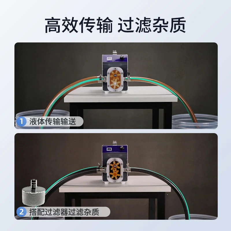 High Flow Rate Viscous Fluid Transfer Pump 15L/Min Gear Pump Honey Yogurt Chocolate Sauce Automatic Packaging Machine