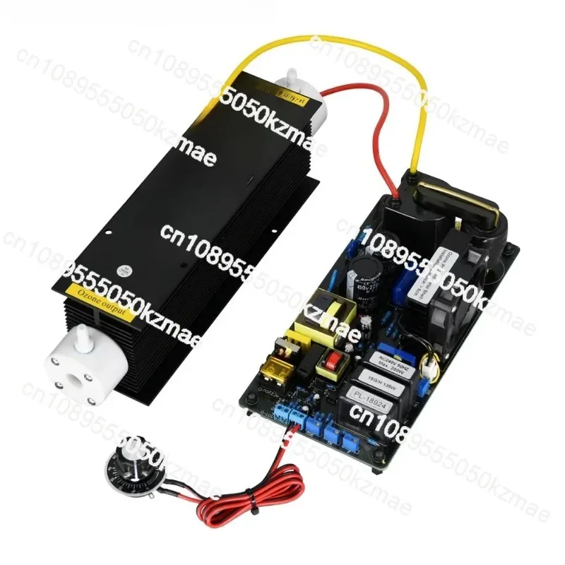 Certified Patented Ozone Generator Kit, 15G/H Adjustable Ozonator for Koi Pond Disinfection Sterilization Deodorization