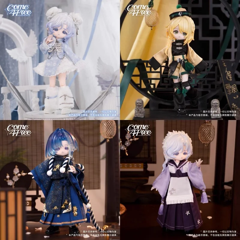 

In Stock Come4free Ancient Style Fairy Tale Series 12 Points Bjd Doll Ob11 Exquisite Doll Only Clothes Doll Accessories Gifts