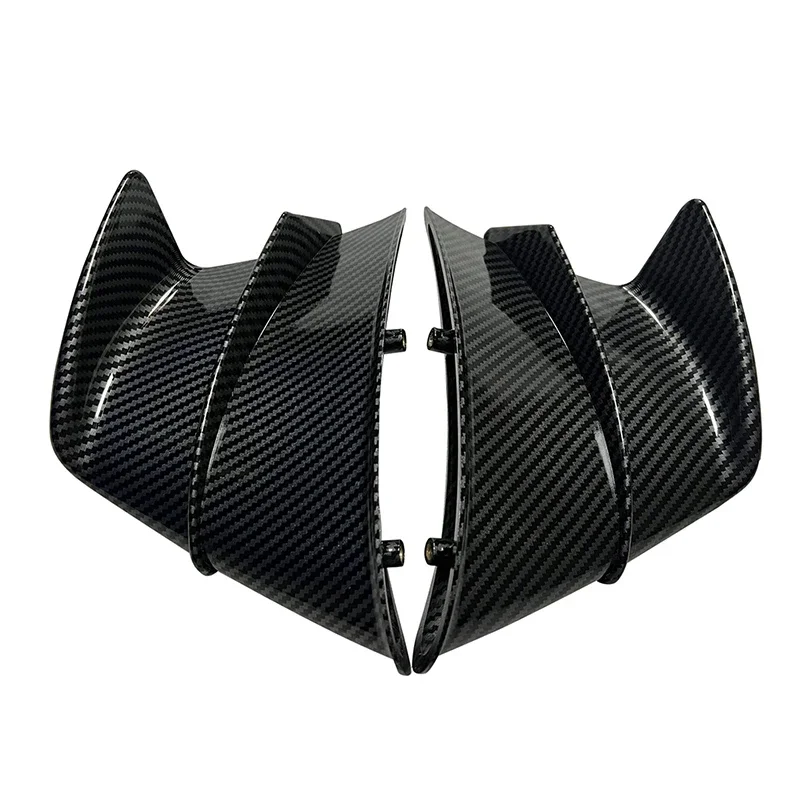 

Carbon Fiber Look Motorcycle Winglets Air Deflector ABS for Ducati Panigale V4/V4S 2020 2021 2022 V4 SP R Motorbike Accessories