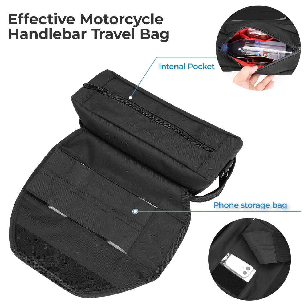 Für bmw f750gs f850gs abenteuer motorrad wasserdicht und staub dicht lenker aufbewahrung tasche motorrad lenker reisetasche