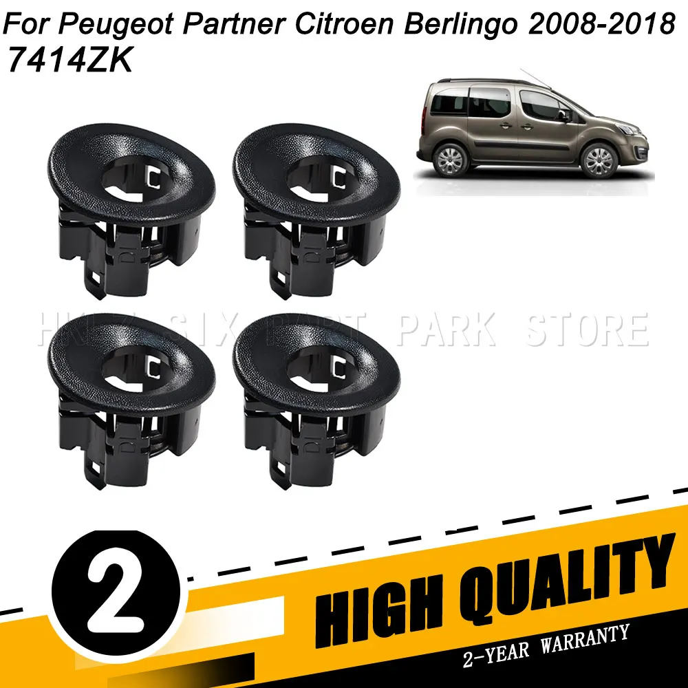 7414ZK New Parking Sensor Holder For Peugeot Partner Citroen Berlingo 2008-2018 Car Accessory Easy Installation