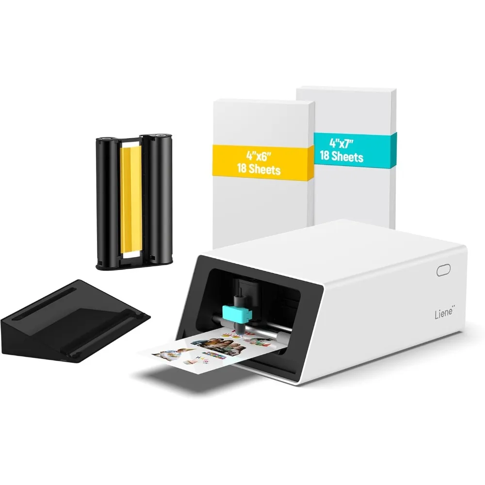 

PixCut S1 All in One Sticker Maker Machine Thermal Dye Sublimation Photo Printer Auto Cutting