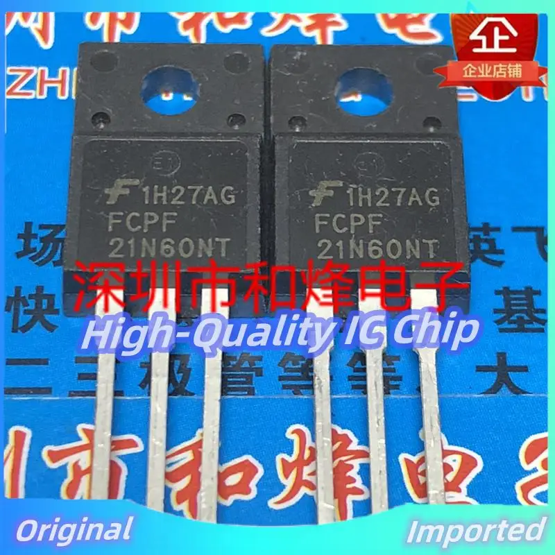 10PCS-30PCS  FCPF21N60NT   TO-220F 600V 21A    Imported NEW Original  Best Quality