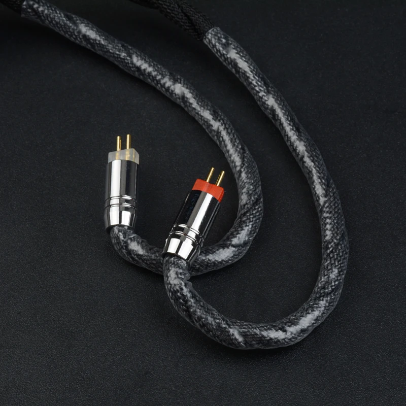 NICEHCK HiCotton HiFi 이어폰 업그레이드 케이블 7N 실버 도금 OCC 3.5/2.5/4.4mm MMCX/0.78mm 2Pin S12PRO Bravery Olina Winter